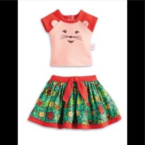 American Girl Willa, girls marching outfit